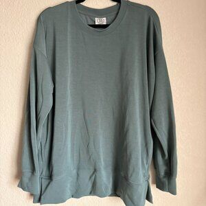 XL Sage Colored Sage Collective Sweatshirt with Pockets